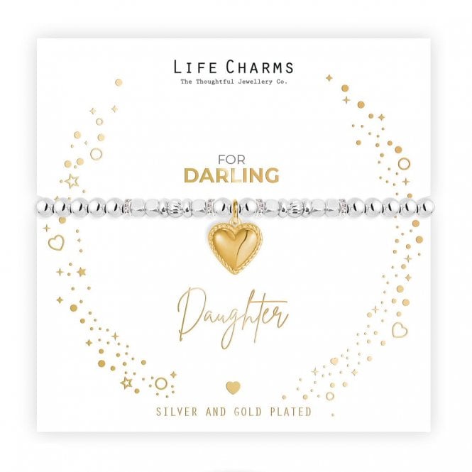 Life Charms Darling Daughter Bracelet