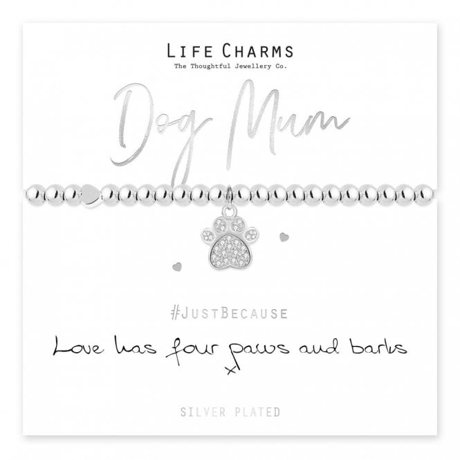 Life Charms Dog Mum Bracelet