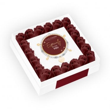 Especially For You Christmas Flower Box with Charm Bracelet