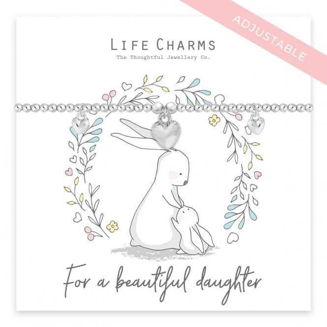 Life Charms For My Beautiful Daughter Bracelet