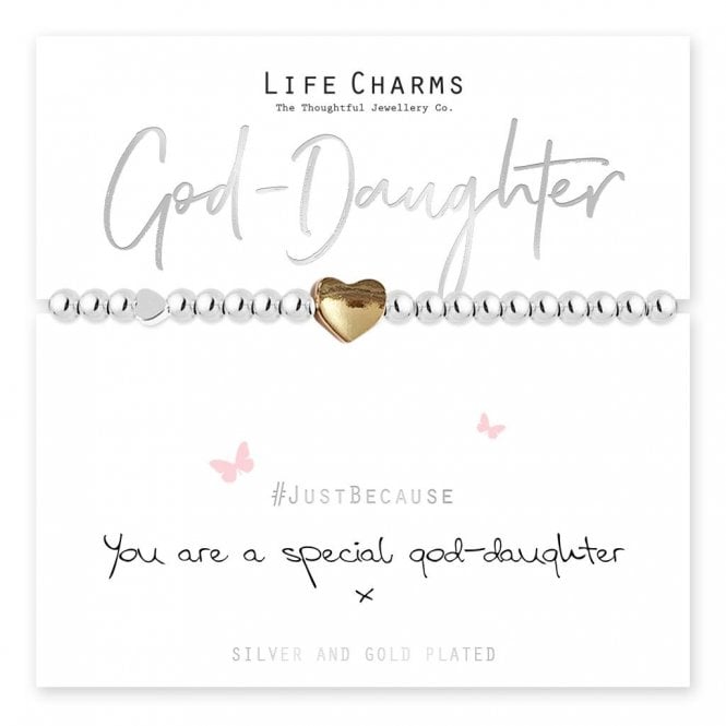 Life Charms God Daughter Bracelet