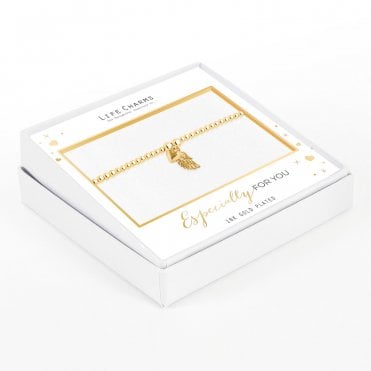 Gold Angel Wing Especially For You Brace
