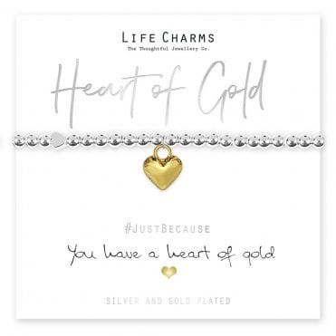 Heart Of Gold Bracelet