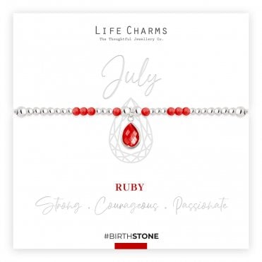 July Birthstone Bracelet