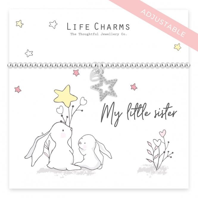 Life Charms Little Sister Bracelet