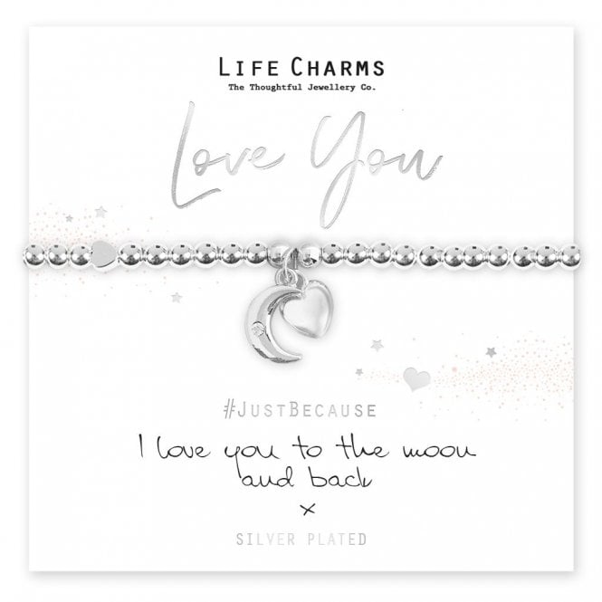 Life Charms Love You Bracelet