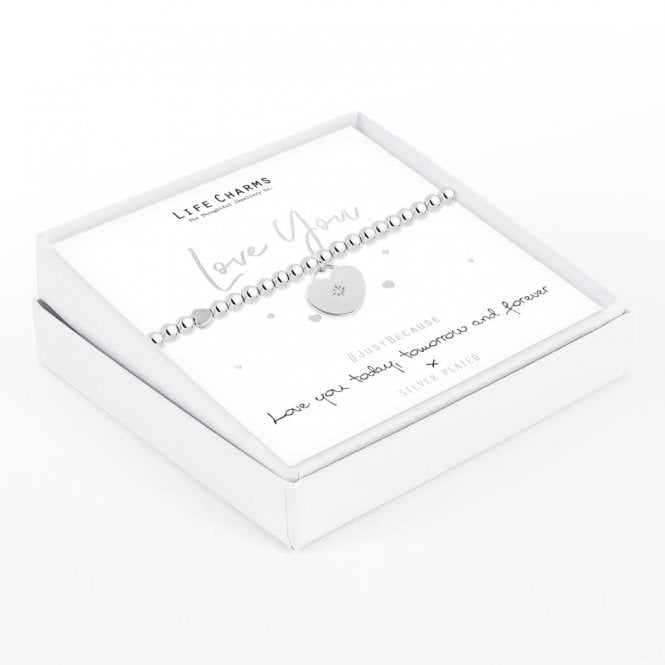 Life Charms Love You Bracelet
