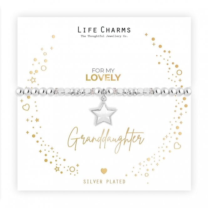 Life Charms Lovely Grandaughter Bracelet