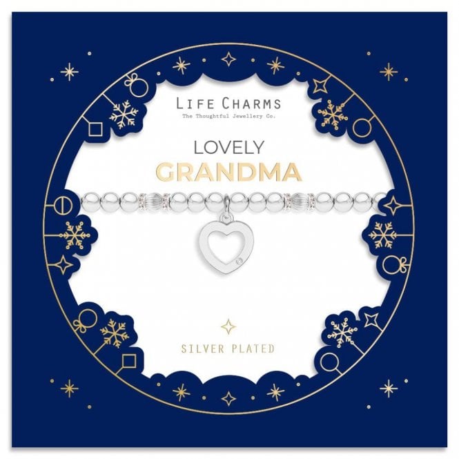 Life Charms Lovely Grandma Christmas Sleeve Bracelet