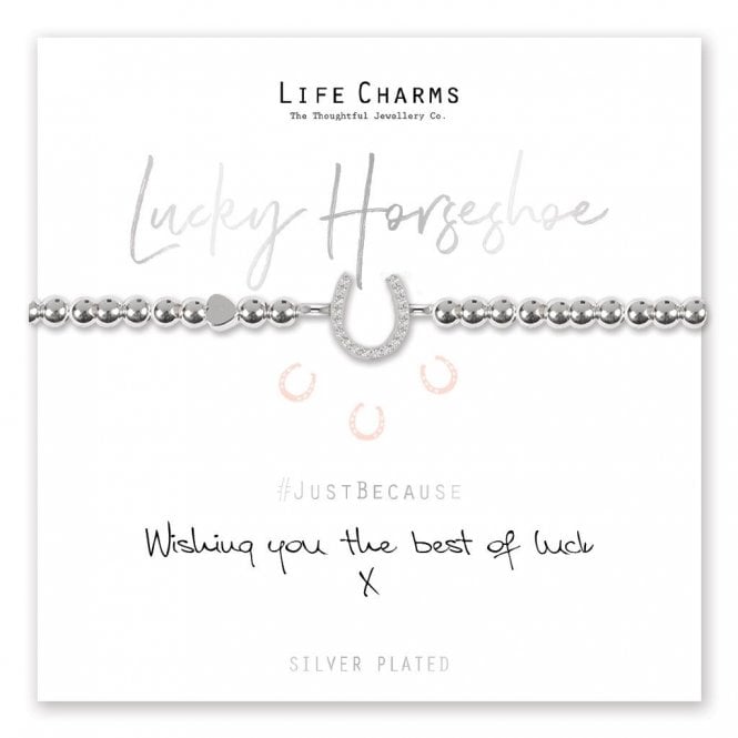 Life Charms Lucky Horseshoe Bracelet