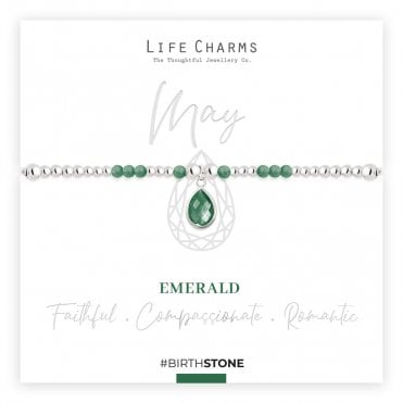 May Birthstone Bracelet