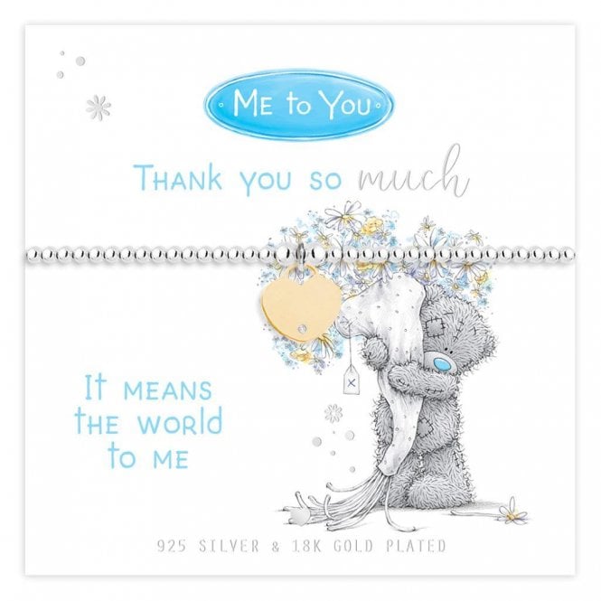Life Charms Me to You Thank You So Much Bracelet