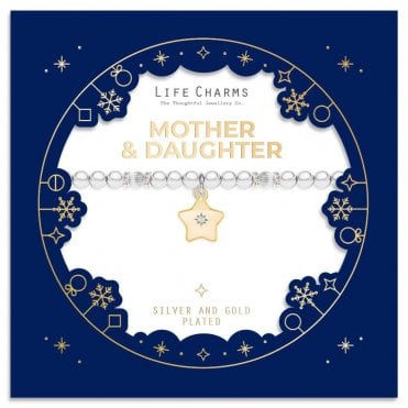 Mother & Daughter Christmas Sleeve Bracelet