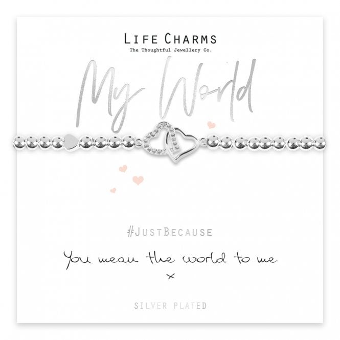 Life Charms My World Bracelet