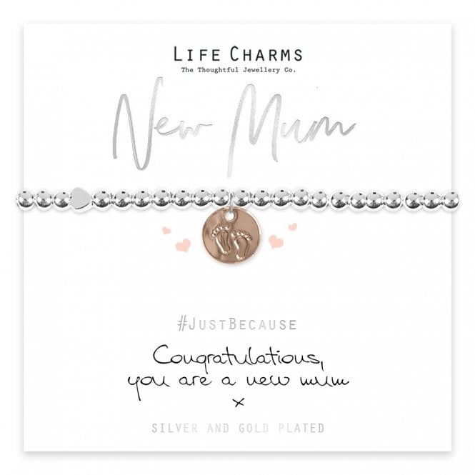 Life Charms New Mum Bracelet