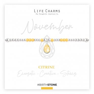 November Birthstone Bracelet