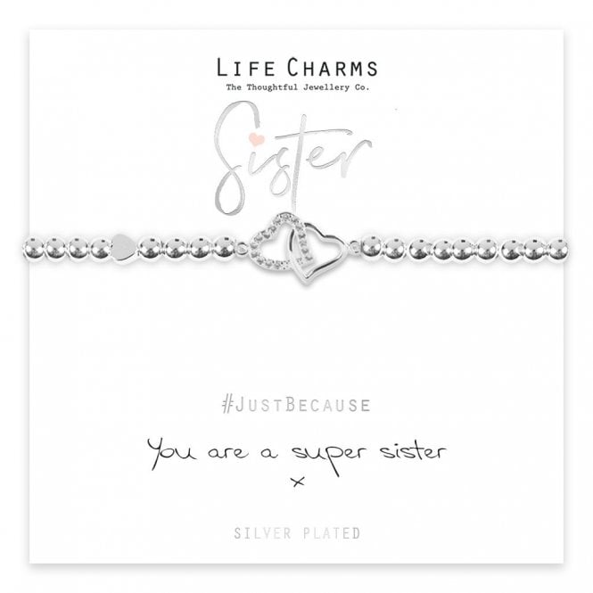Life Charms Super Sister Bracelet
