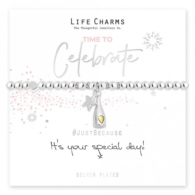 Life Charms Time to Celebrate! Bracelet