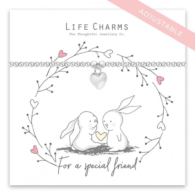 Life Charms To a Special Friend Bracelet