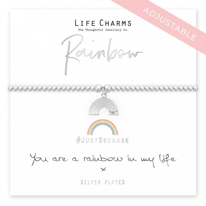 Life Charms You Are A Rainbow Bracelet