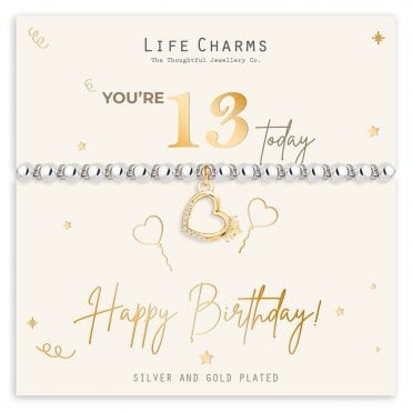 You're 13 Today Bracelet
