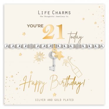 You're 21 Today Bracelet