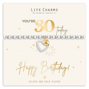 You're 30 Today Bracelet