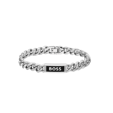 Mens Kassy Emblem Stainless Steel BOSS Bracelet 1580679M