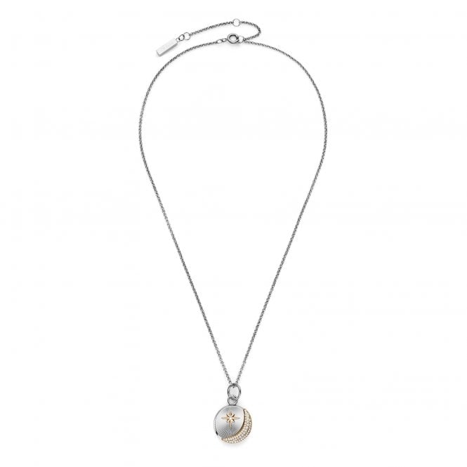 Olivia Burton Ladies Celestial Star Stainless Steel Stone Set Pendant 24100468