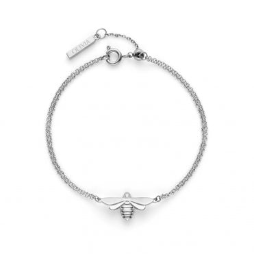 Ladies Honey Bee Stainless Steel Bee Bracelet 24100476