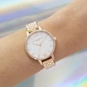 Olivia Burton White Demi Glitter Dial Sparkle Bezel Rose  display picture 3