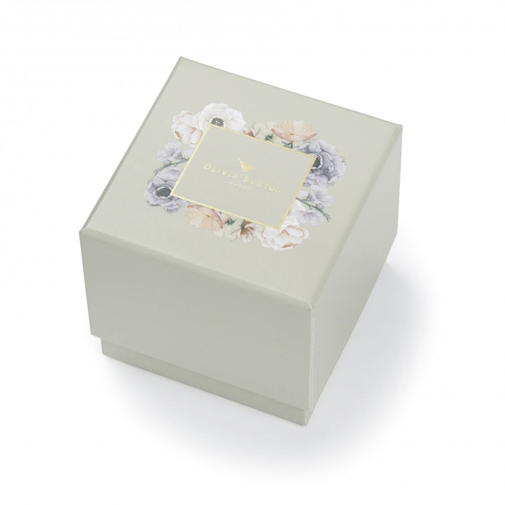 Olivia Burton White Demi Glitter Dial Sparkle Bezel Rose  display picture 1