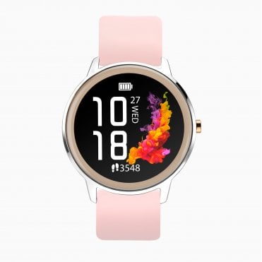 Ladies Flex Pink Smart Watch 40449