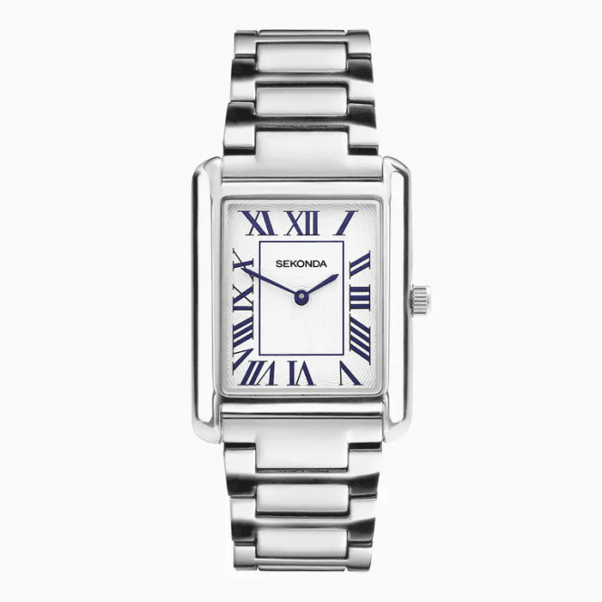 Sekonda Mens CLEMENT White Dial Stainless Steel Bracelet Watch 30272