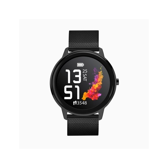 Sekonda Mens Flex Black Smart Watch 40529