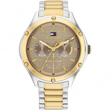 Ladies LEXI Round Taupe Multi Dial Two Colour Bracelet Watch 1782658