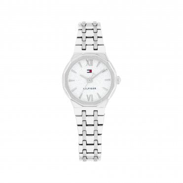 Ladies MACKENZIE Round Glitter Dial Stainless Steel Bracelet Watch 1782889
