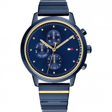 Ladies Round Blue Dial with a Blue Bracelet Watch 1781893