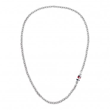 Mens BRUCE Stainless Steel Diamond Cut Belcher Chain 2790650
