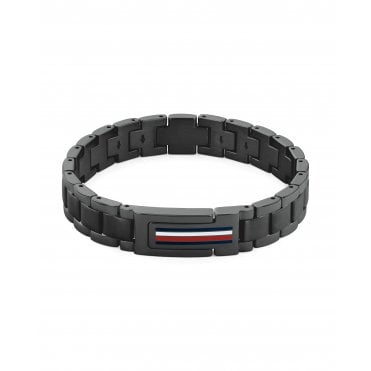 Mens MASON Black IP Bracelet 2790597